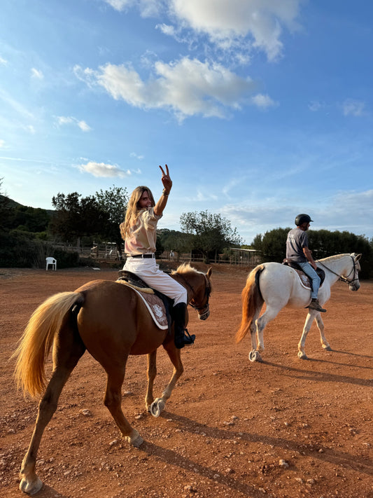 Come BTS with us in Ibiza at the coolest Horse Ranch!