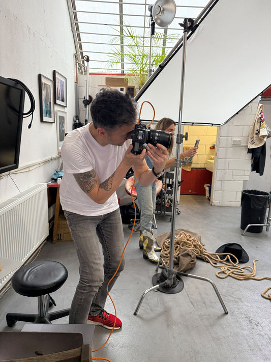 Come BTS of our First Studio Shoot
