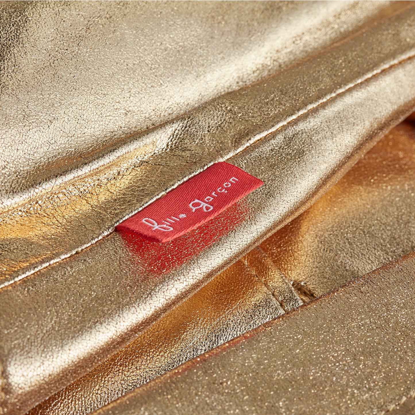 The Stardust Gold Nappa Leather Bomber Jacket