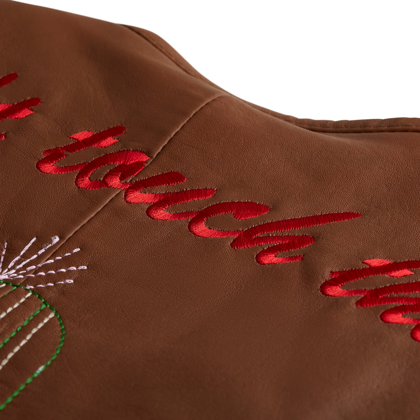 Can’t Touch This Cactus Vest Tan Nappa Leather