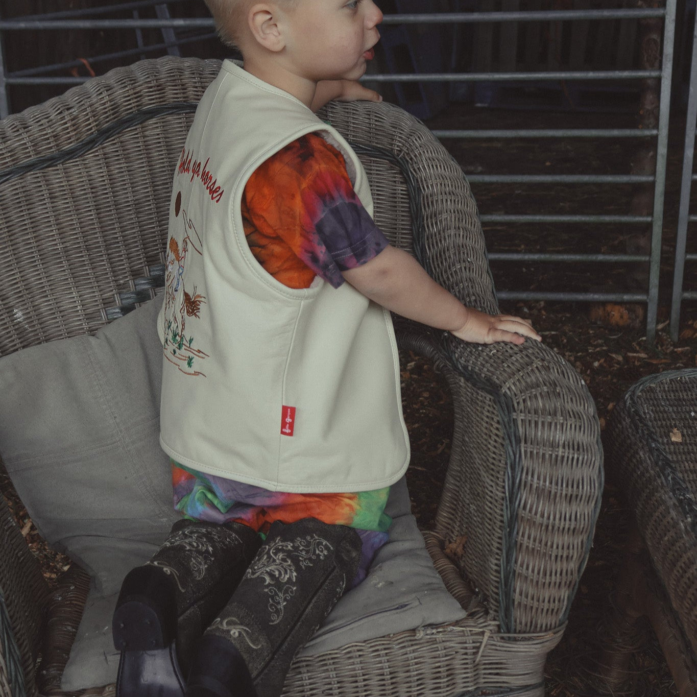The Rodeo Royale – Brown Embroidered Wild Boot