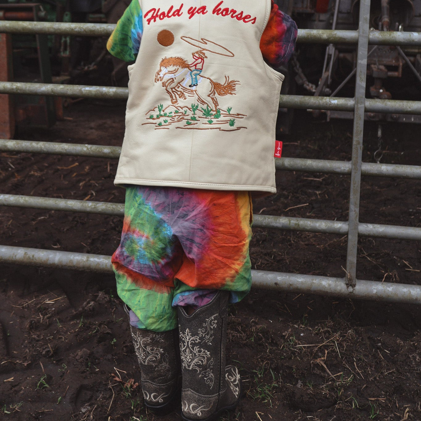 The Rodeo Royale – Brown Embroidered Wild Boot