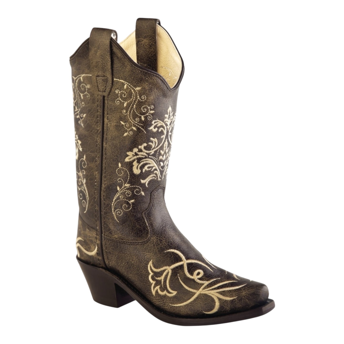 The Rodeo Royale – Brown Embroidered Wild Boot
