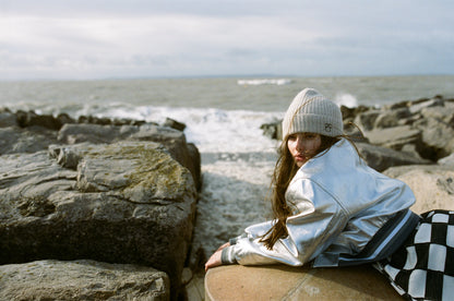The Moonbeam Nappa Leather Bomber Jacket