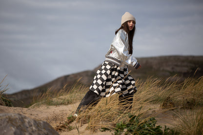 The Moonbeam Nappa Leather Bomber Jacket