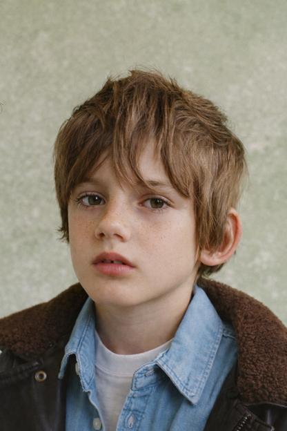 Hold Ya Horses Brown Leather Jacket Brown Shearling