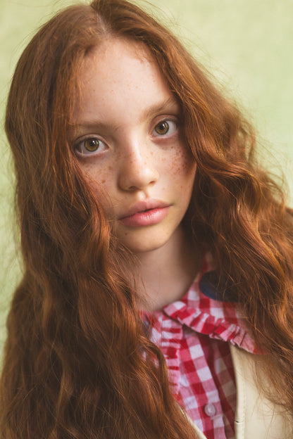 Hold Ya Horses Cream Leather Vest