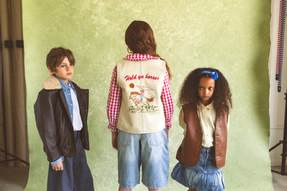 Can’t Touch This Cactus Vest Tan Nappa Leather