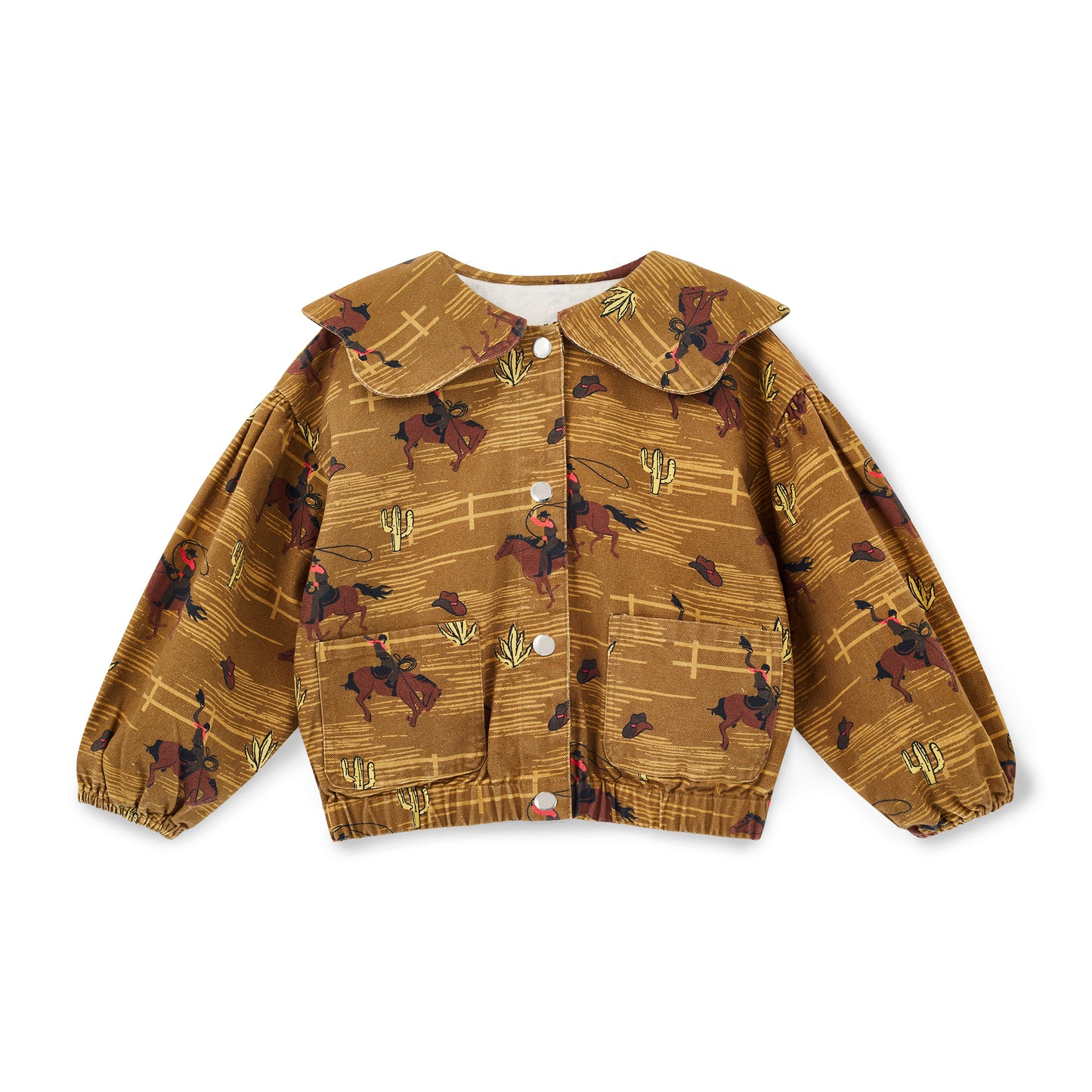 Cotton Canvas Cowboy Jacket – Khaki