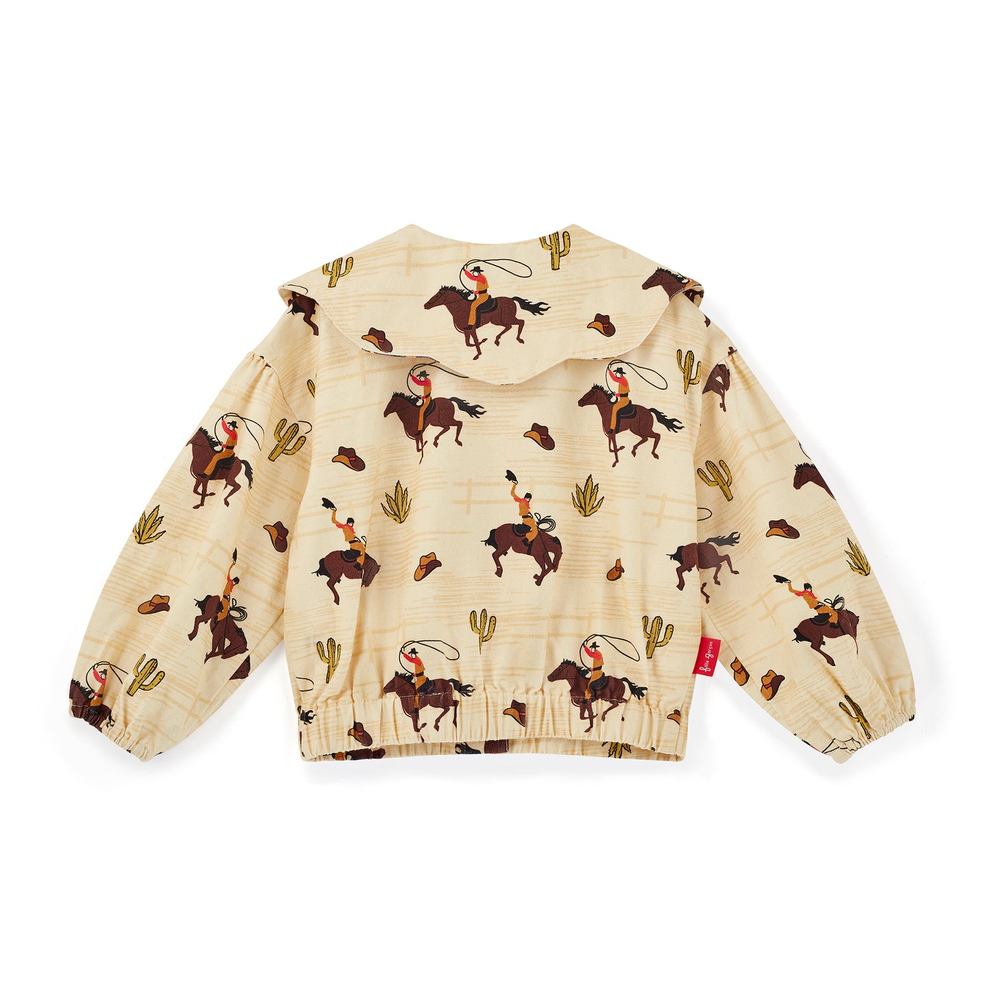 Cotton Canvas Cowboy Jacket – Cream