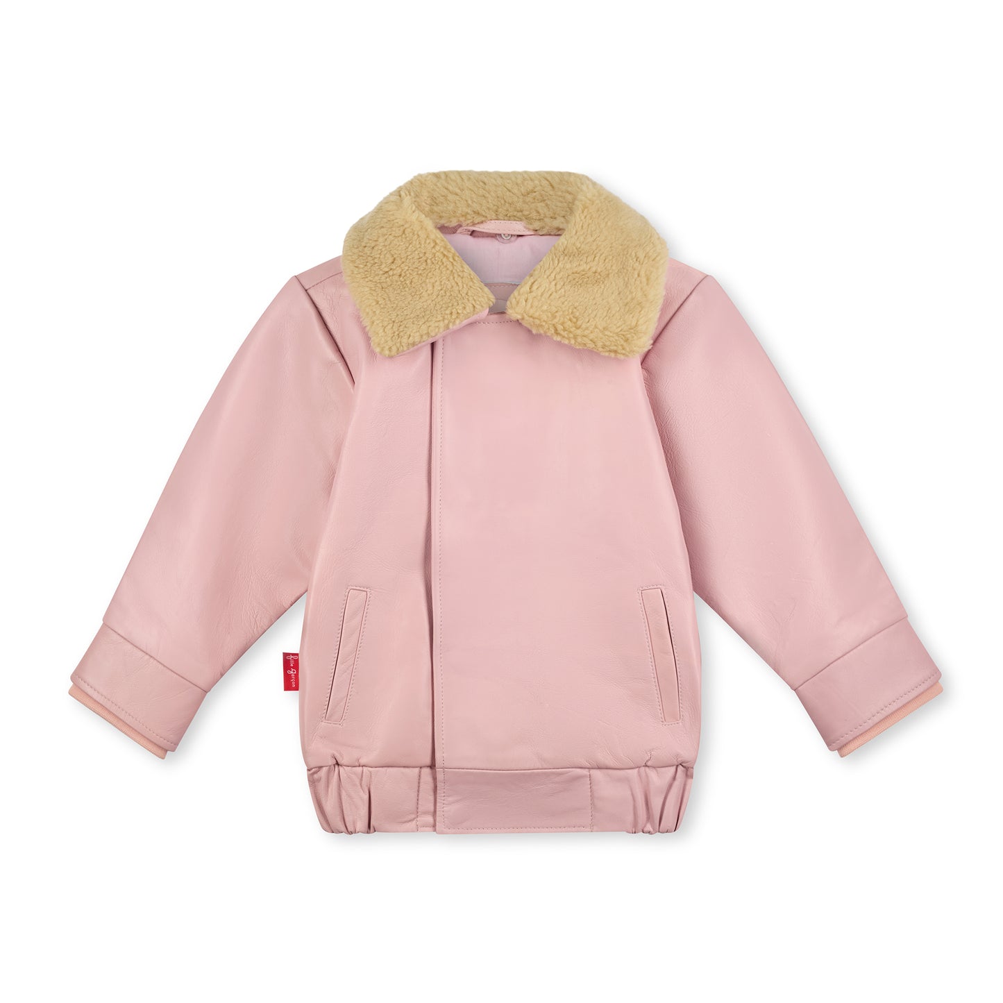 Hold Ya Horses Leather Jacket Soft Pink