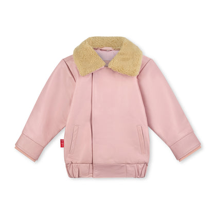 Hold Ya Horses Leather Jacket Soft Pink