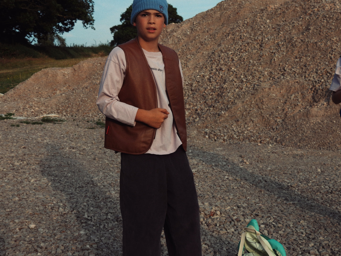 Can’t Touch This Cactus Vest Tan Nappa Leather