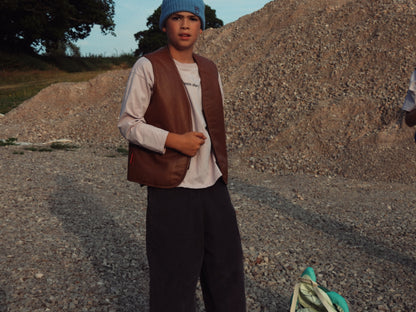 Can’t Touch This Cactus Vest Tan Nappa Leather