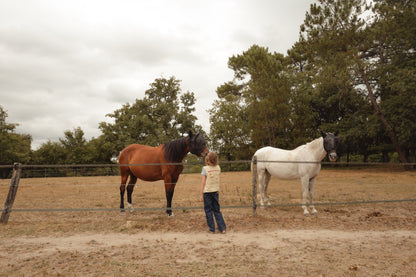 Hold Ya Horses Cream Leather Vest
