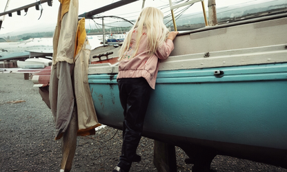 Hold Ya Horses Leather Jacket Soft Pink