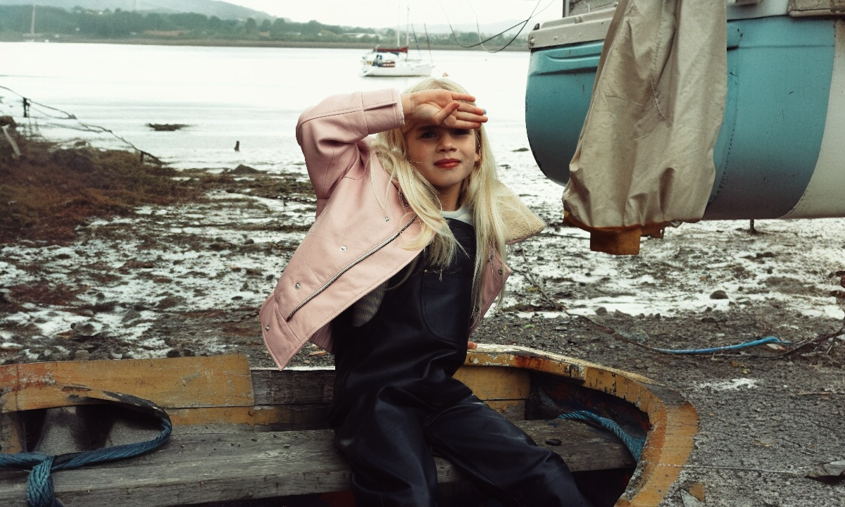 Hold Ya Horses Leather Jacket Soft Pink